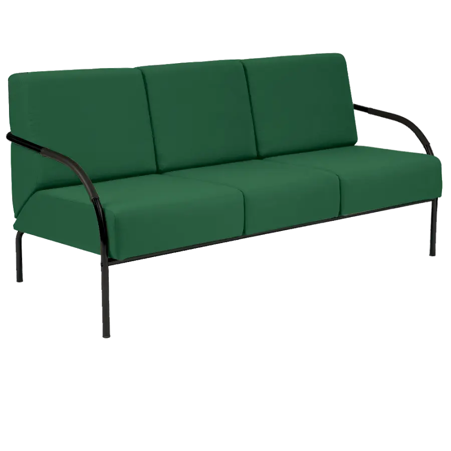 SPA 3 černý lak, látka BONDAI BN15 (7008) - látka tyrkysová zeleň